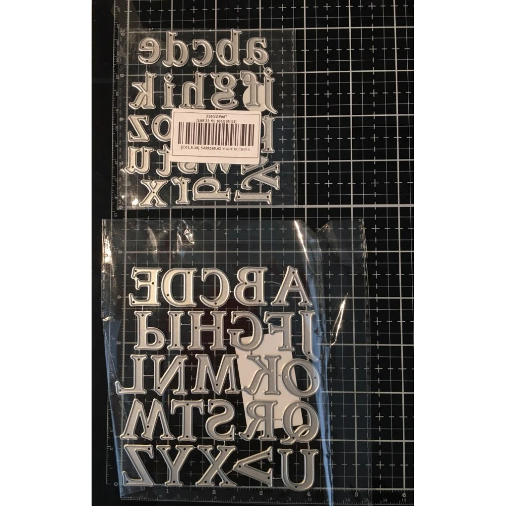 

Металлические Вырубные штампы Gowing A-Z в верхнем корпусе, низкие буквы, скрапбукинг, DIY трафарет, бумажная открытка, декоративный шаблон