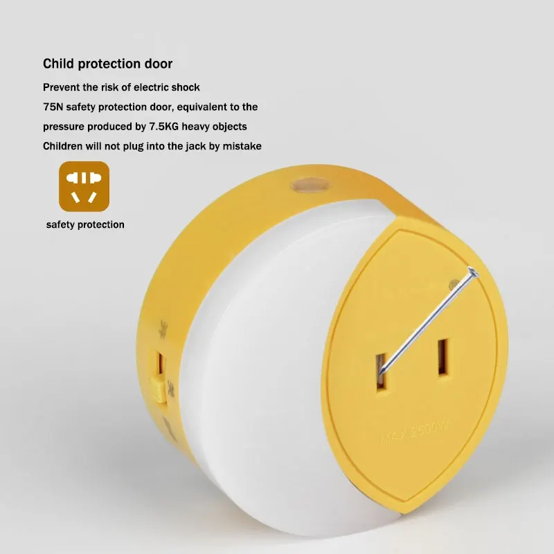 2020 Новый LED Ночник 220 В Smart Switch Гнездо Прикроватная Лампа Для Детей Дети светильник