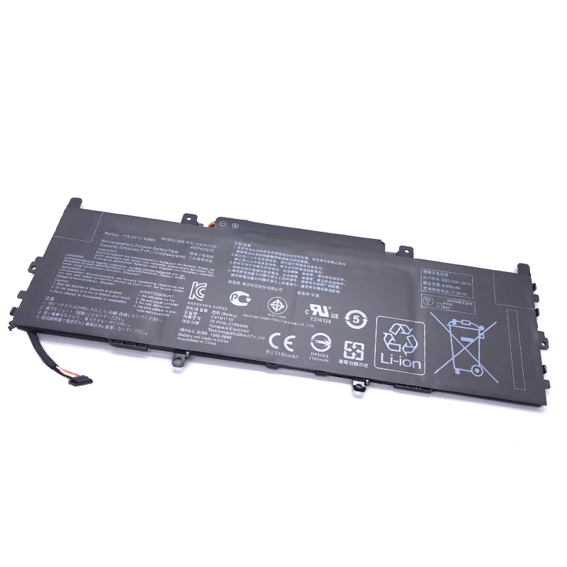 LMDTK New C41N1715 Аккумулятор для ноутбука ASUS UX331FN UX331UA-1B UX331UN UX331UN-1E U3100UN 0B200-02760000 15 4 V 50WH |