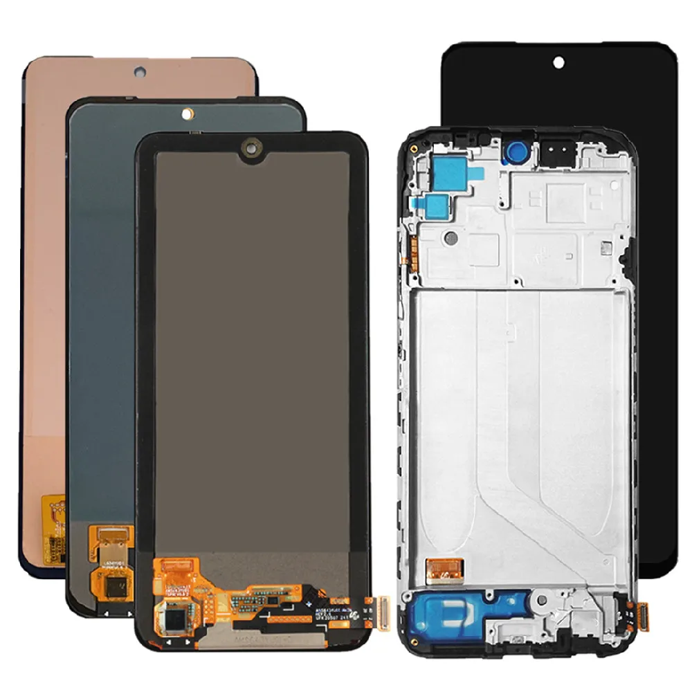 ЖК-дисплей Super AMOLED для Xiaomi Redmi Note 10 4G M2101K7AI M2101K7AG сенсорная панель дигитайзер экрана
