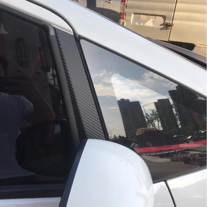 3D наклейки на колонку из углеродного волокна для HONDA FIT JAZZ GK5 3rd Gen 2014 2020 C| |