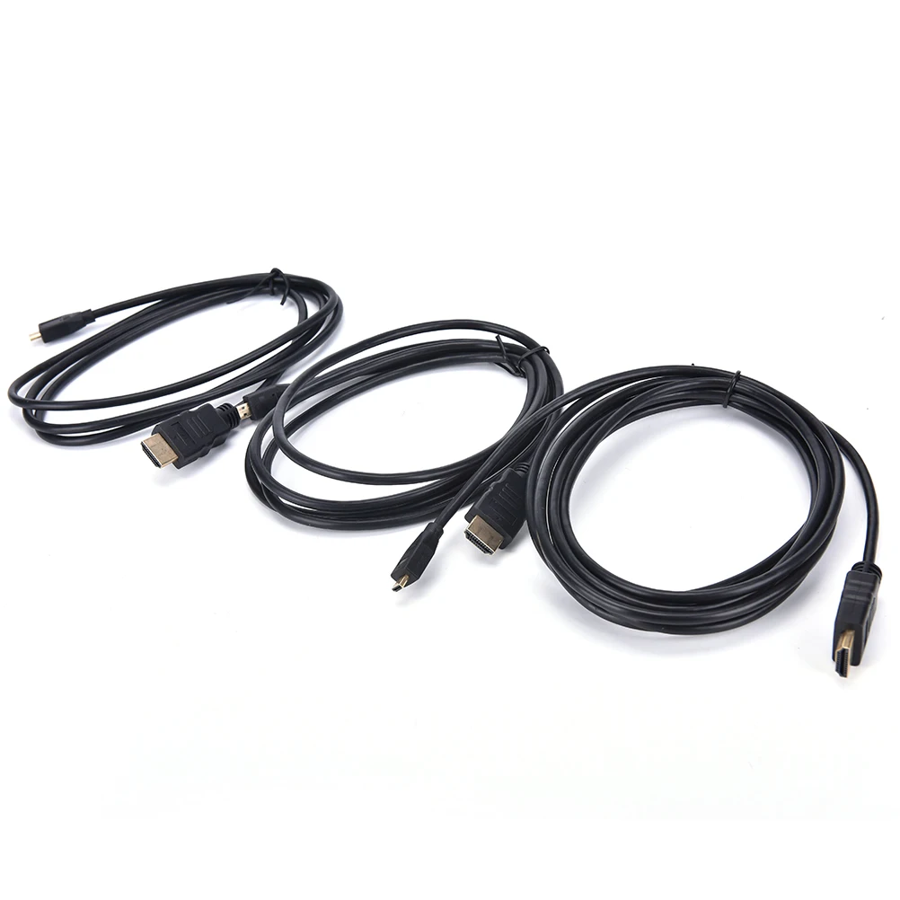 1 5 м/1 8 м/3 м HDMI кабель удлинитель v1.4 папа к Micro Мужской адаптер конвертер HD 4K