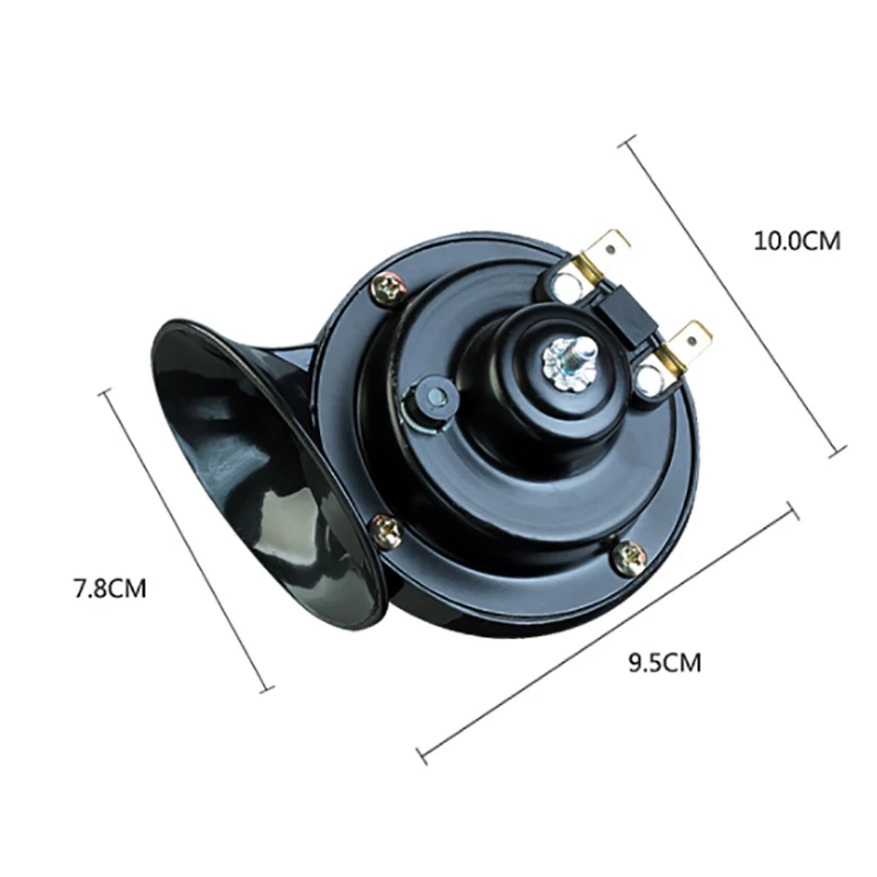 

12V 48V 60V Motorfiets Waterdicht Slak Hoorn Super Geluid Monofone Scooters Motorfiets Accessoires Elektrische Bromfiets Hoorn Z