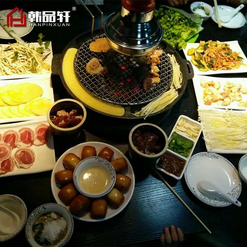 Korean egg cake roasting pan commercial carbon medical stone non-stick BBQ grill baking tray barbecue oven stove plate | Дом и сад