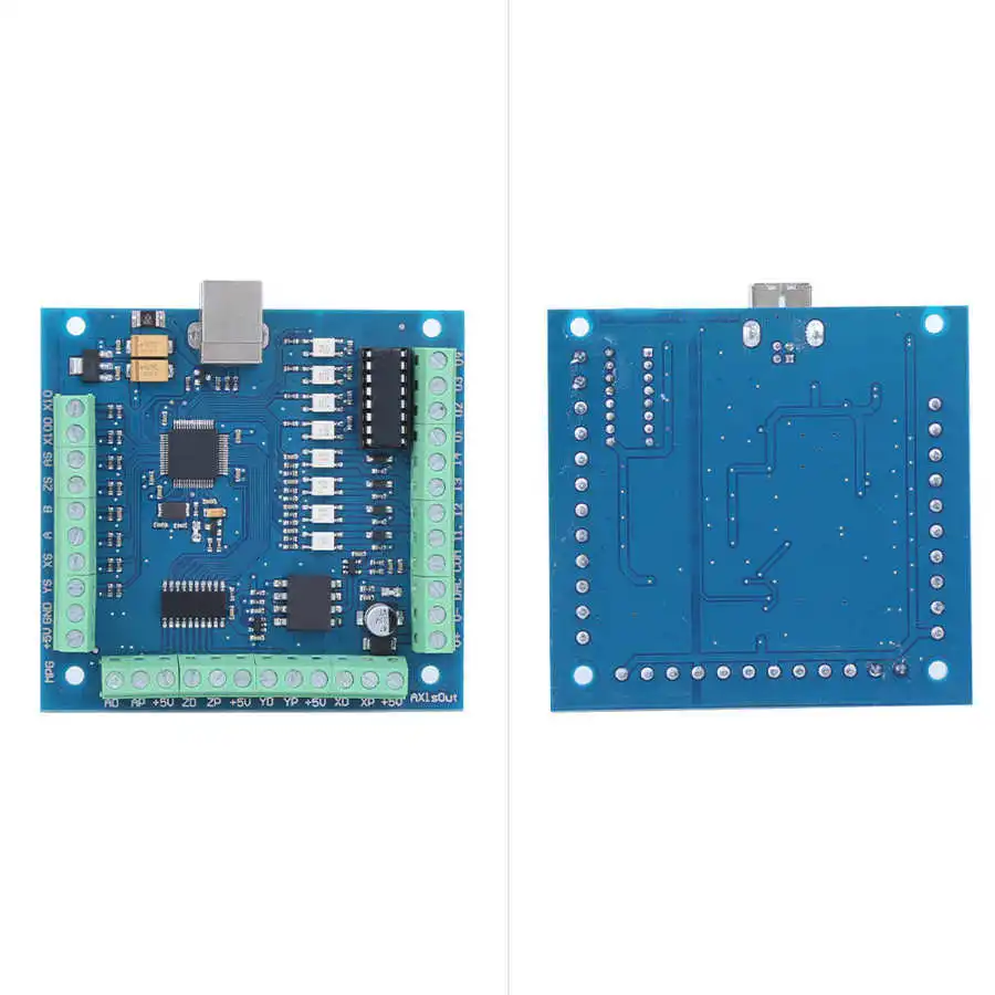 Контроллер гравировальной машины USB CNC Stepper MotionJumper Control Board 4 Axis для Mach3|Контроллер