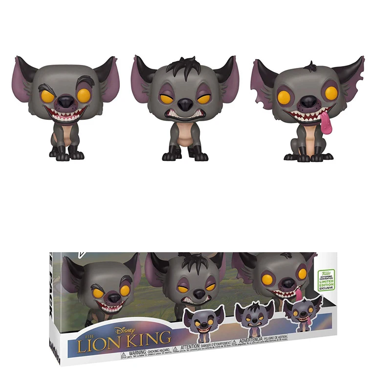 FUNKO Disney Король Лев 3 шт. Banzai шензи Ed Виниловая фигурка Коллекционная модель