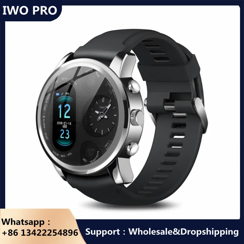 

T3 PRO Smart Watch Men Dual Time Waterproof IP67 Heart Rate Bluetooth Activity Tracker Smartwaches Sport for HUAWEI Xiaomi Watch