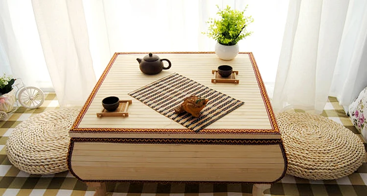 

Bamboo Tea Table Bay Window Table Floating Table Window Taiyang Table Tea Table Eight-Immortal Table