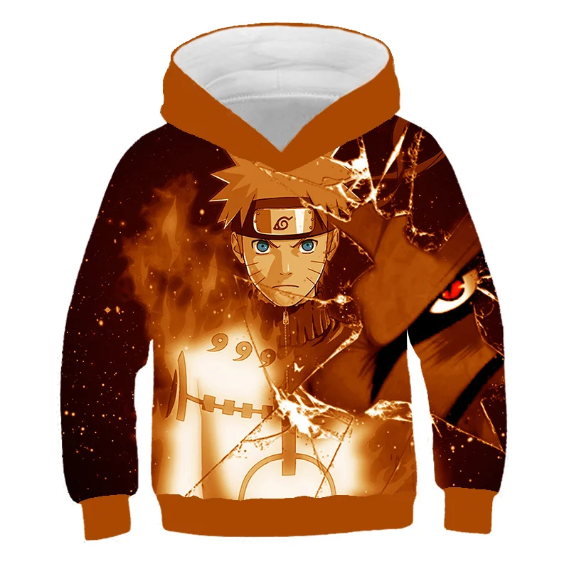 

Kids Hoodie Boys/Girls 3D Printed Anime Sweatshirt Long Sleeve Children Cartoon Cloth Creative Cool Hip Hop Tops 4-14T 2021