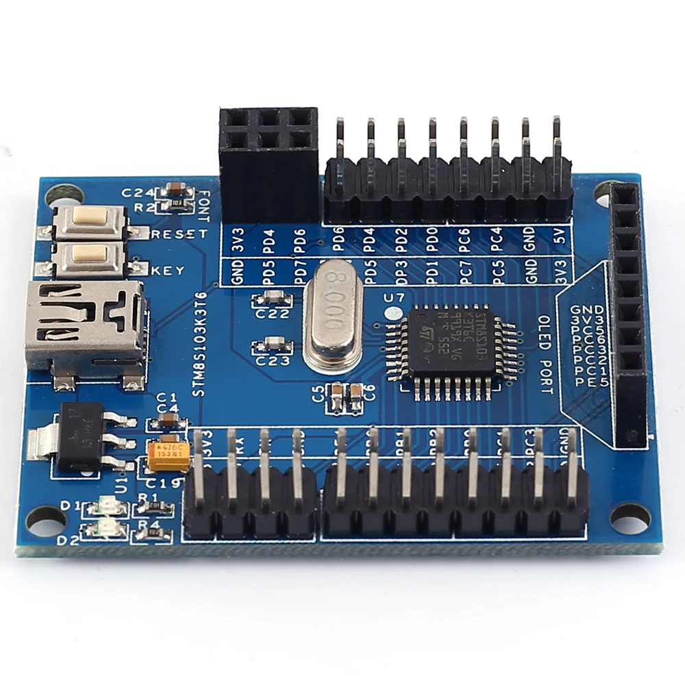 STM8S103K3T6 макетная плата ARM STM8S программируемый MCU контроллер STM8 системная