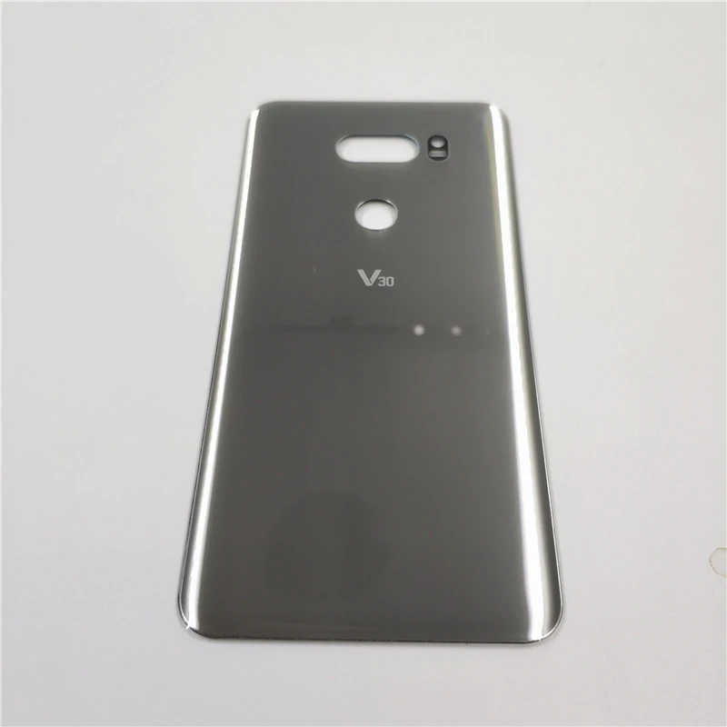 

Оригинальный Корпус для LG V30 +/V30 VS996 LS998U H933 LS998U H930 Задняя стеклянная крышка батарейного отсека + наклейка
