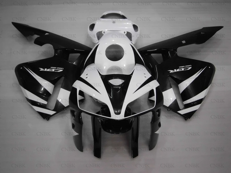 Обтекатели для Honda CBR600RR 05 CBR 600RR 2005 - 2006 матовые черные белые | Автомобили и