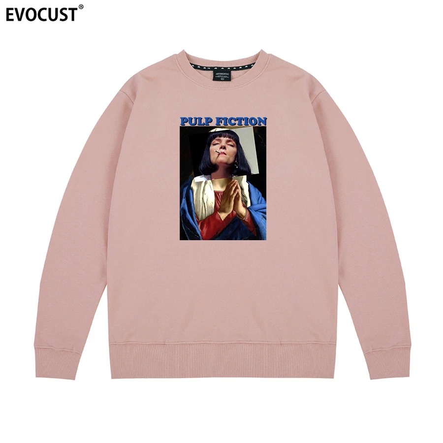 Девы Мэри хип-хоп целлюлоза фантастика Квентин Тарантино кино толстовки Мужские