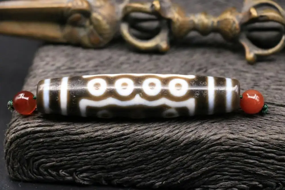 Бусины дзи амулет 14 дюймов 70 мм|Бусины| |