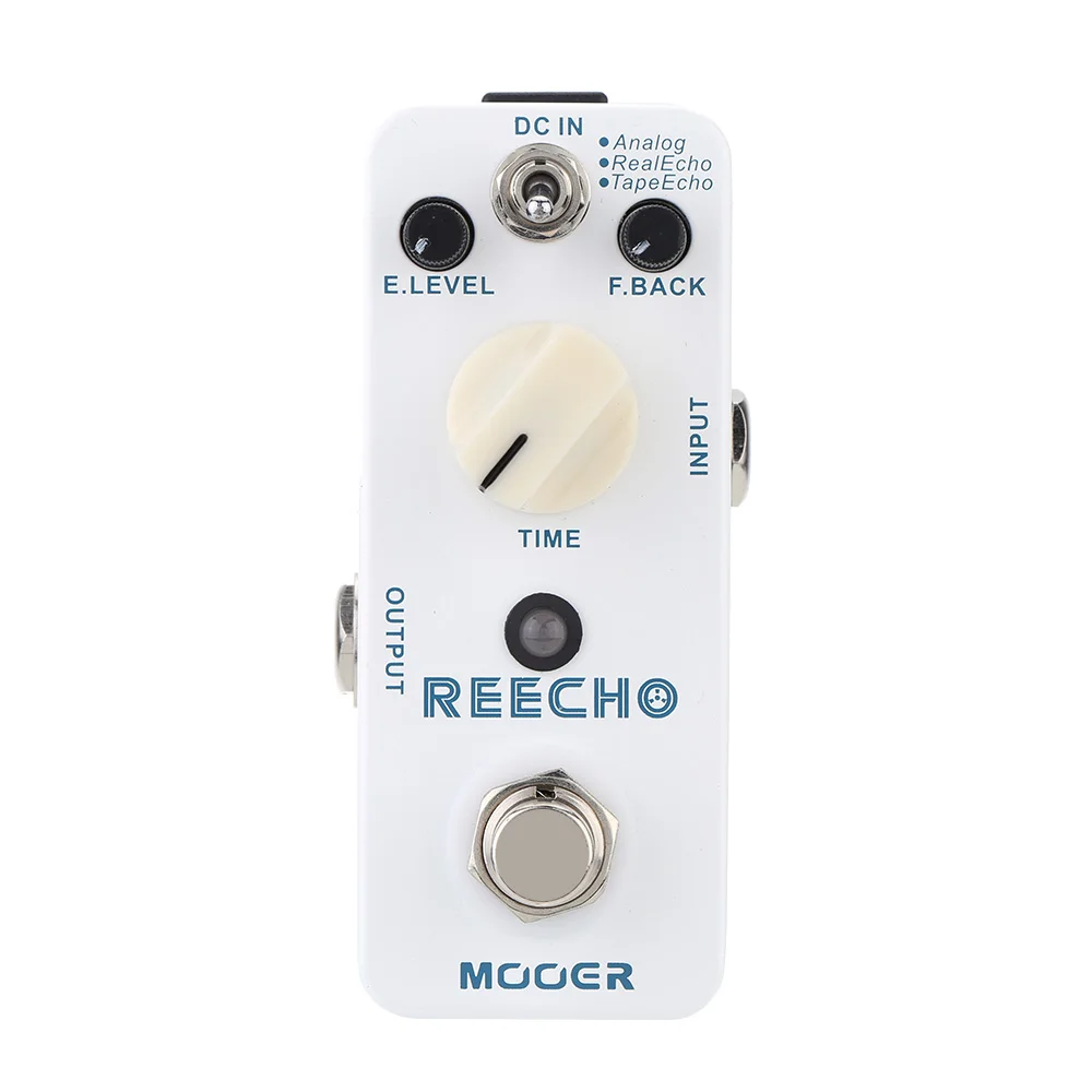 

Mooer Reecho микро мини цифровая фотография для электрогитары настоящий обходной гитарный педаль аксессуары для гитары