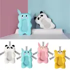 Детская подушка для душа, нескользящая Мягкая Подушка для ванны для младенцев, мягкая удобная подушка для купания кролика для новорожденных, мультяшная подушка для ванны для малышей