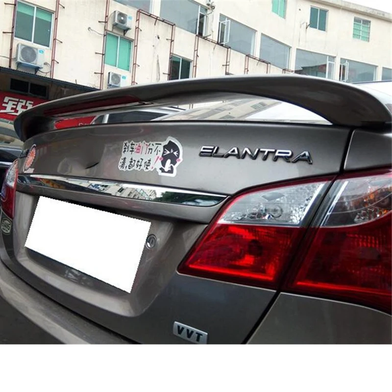 Автомобильный спойлер для Hyundai Elantra 2007 11 второго поколения/Elantra заднее крыло