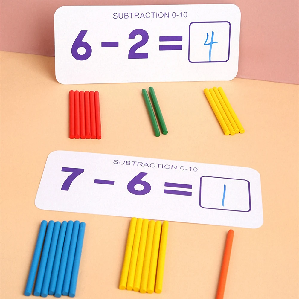 Детская математическая игрушка Монтессори Детские Игрушки для раннего развития