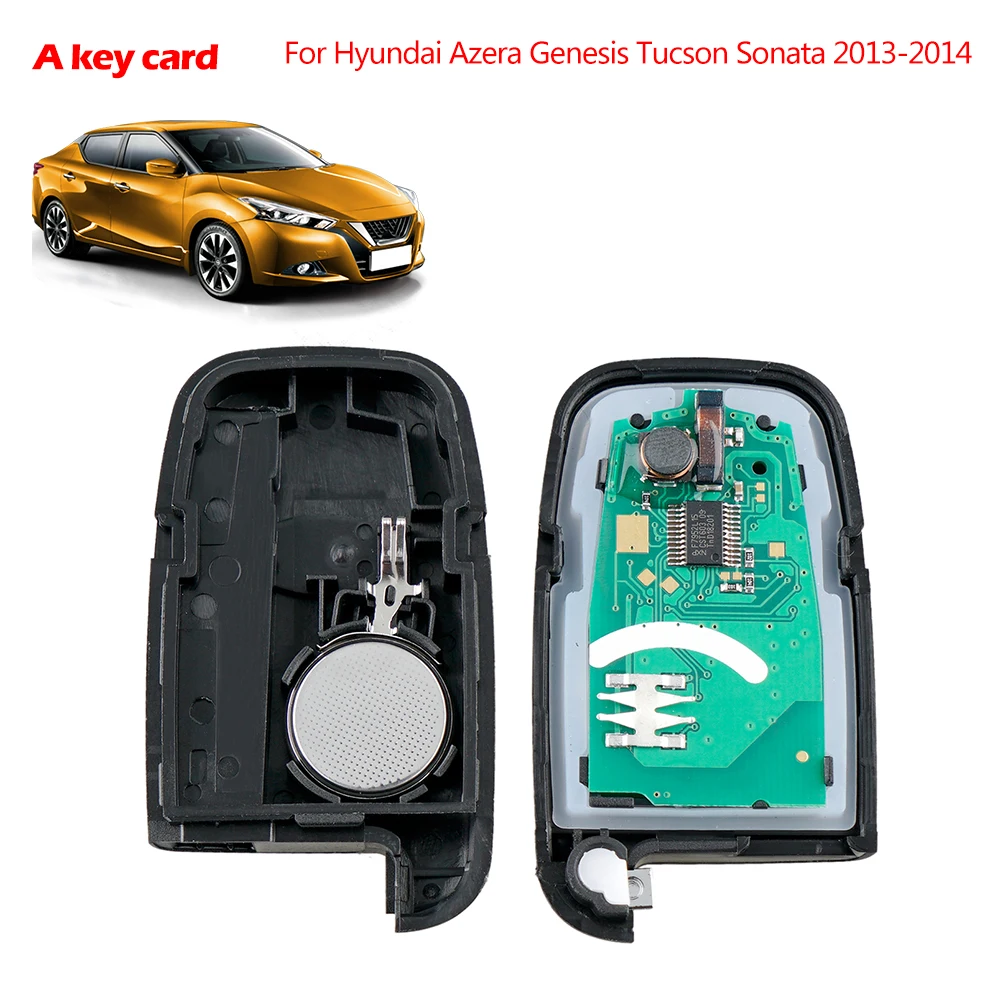 

1pc For Hyundai Elantra Sonata Veloster 2011 - 2014 Keyless Remote Key Fob Car Remote Key Fob Key Holders Housekeeper