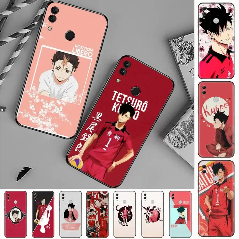 

Kuroo Tetsurou Haikyuu volleyball Phone Case For Huawei Honor view 7a5.45inch 7c5.7inch 8x 8a 8c 9 9x 10 20 10i 20i lite pro