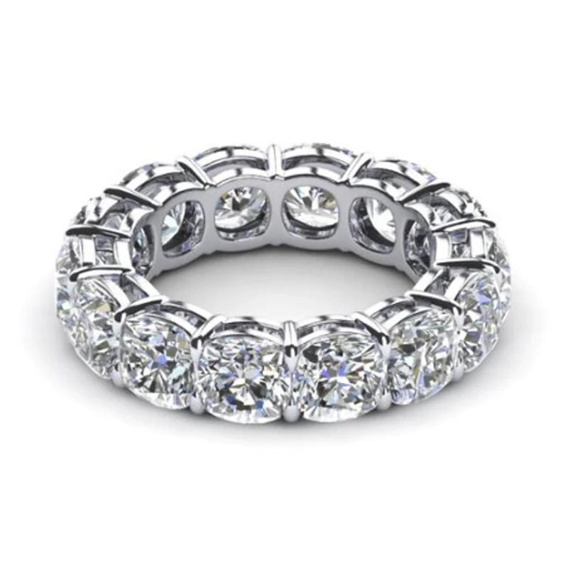 Choucong 18 видов стилей кольцо вечности AAAAA Cz 925 Стерлинговое Серебро массивное