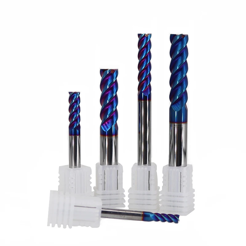 Металлический резак для концевой фрезы твердосплавная Концевая фреза из сплава 4