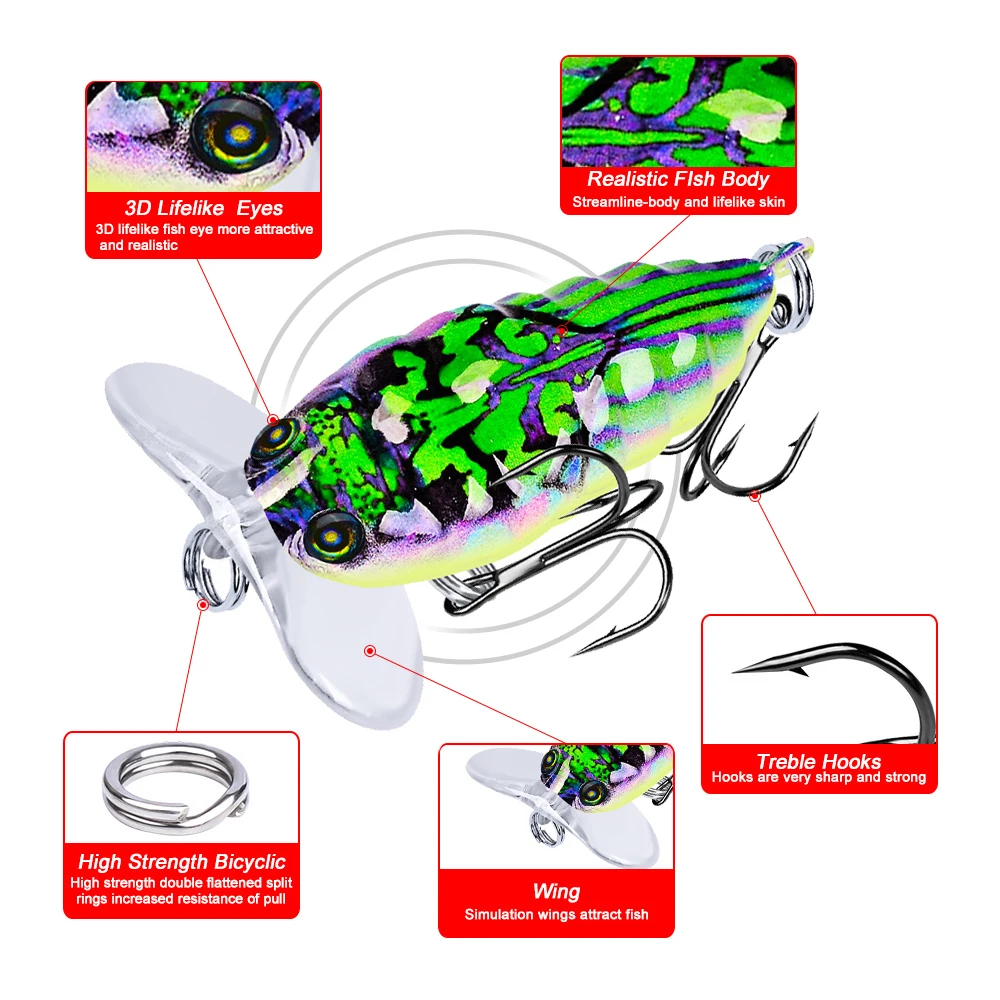 4 см г рыболовная мини Реалистичная приманка на окуня искусственные рыболовные