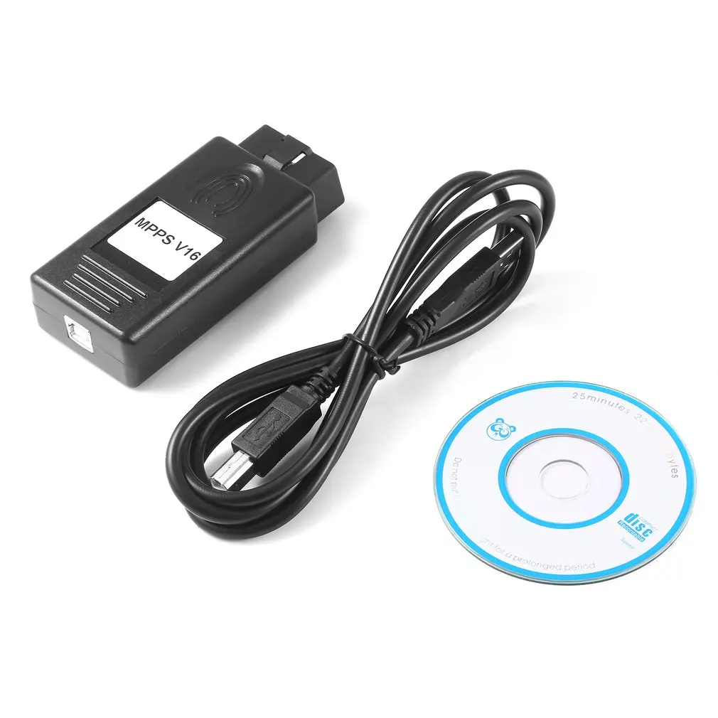 Инструмент для настройки микросхемы MPPS V16 ECU EDC15 EDC16 EDC17 Checksum SMPS 16 CAN Flasher Remap Cable