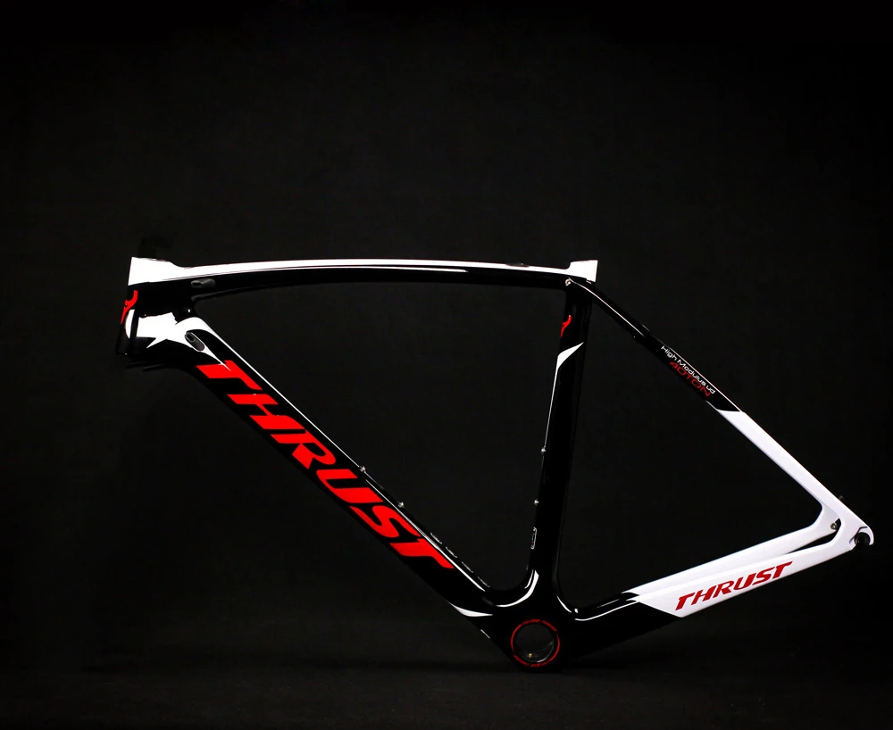 Супер недорогая карбоновая дорожная рама с креплением для седла вилкой и