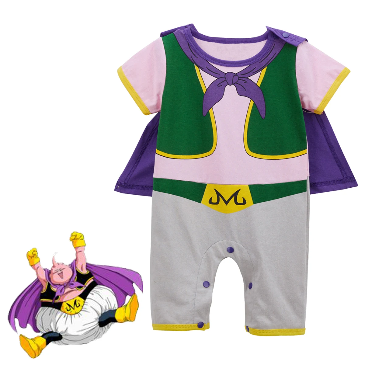 Комбинезон для новорожденных мальчиков; Bebe Goku Dragon Ball Z Vegeta; Спортивный костюм; вечерние летние костюмы с японским аниме для малышей 0-4 лет