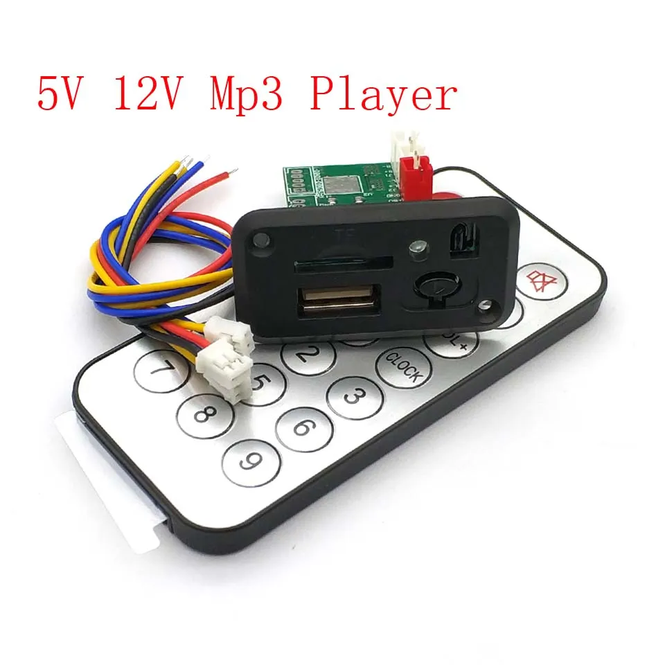 Мини Плата декодера MP3 5 в 3 Вт * 2 декодирующий модуль WAV U disk TF карта усилитель USB