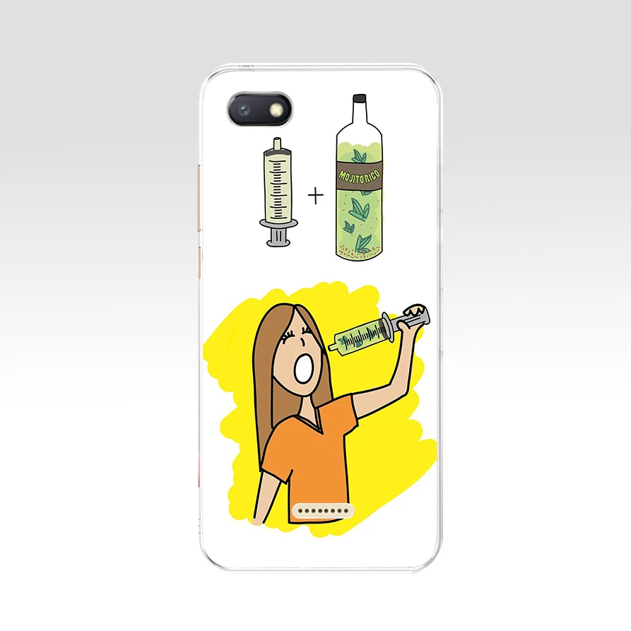 92SD Medicine Nurse Doctor Dentist Soft Silicone Tpu Cover phone Case for xiaomi redmi 6 Pro 6A note 5 mi 8 lite | Мобильные