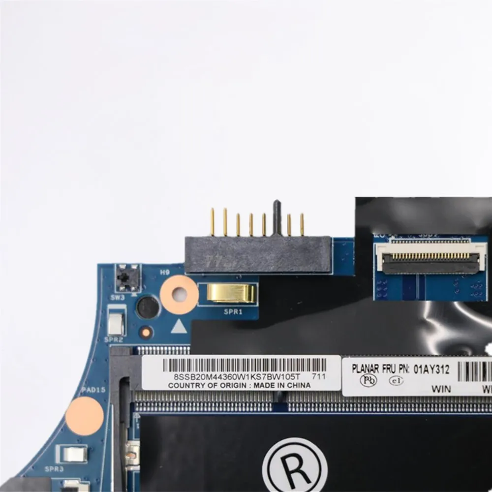 Новый оригинальный для Lenovo Thinkpad T560 i7-6600U ноутбук интегрированная материнская