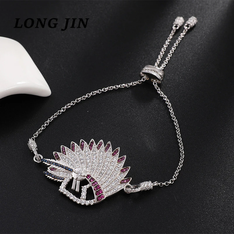 Браслет в индийском стиле модный простой взрывобезопасный браслет серебряного