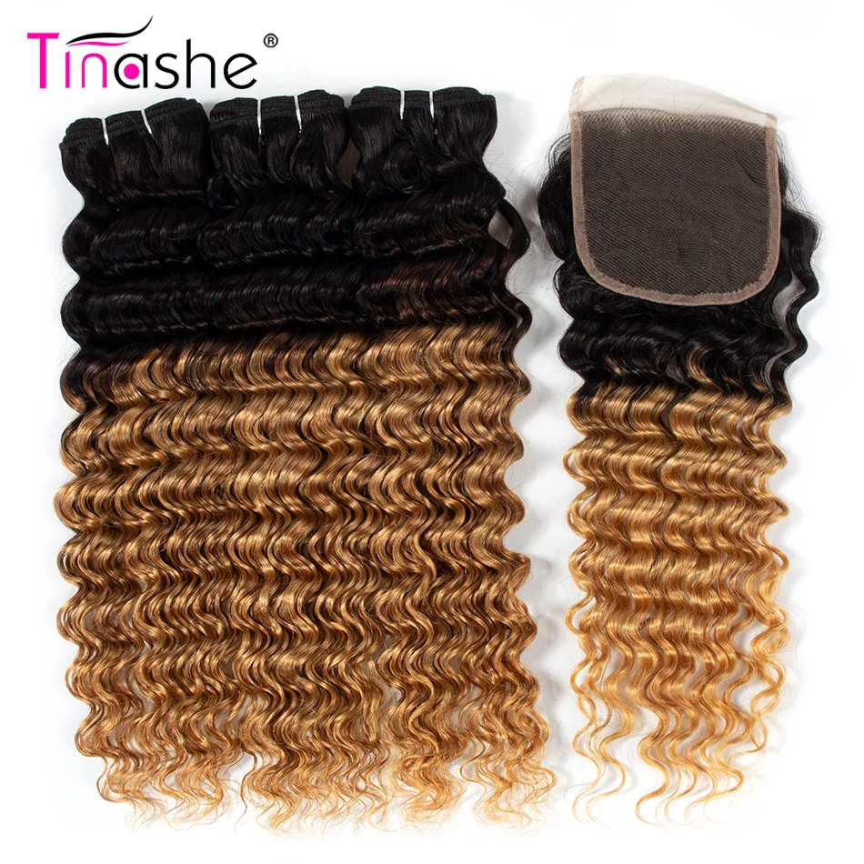 Волосы Tinashe 1B 27 Медово Светлые цветные Омбре пряди с застежкой бразильские