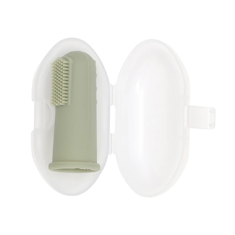 

New Color Baby Finger Toothbrush Soft Silicone Baby Oral Health Care BPA Free Teeth Clean Brush Food Grade Silicone