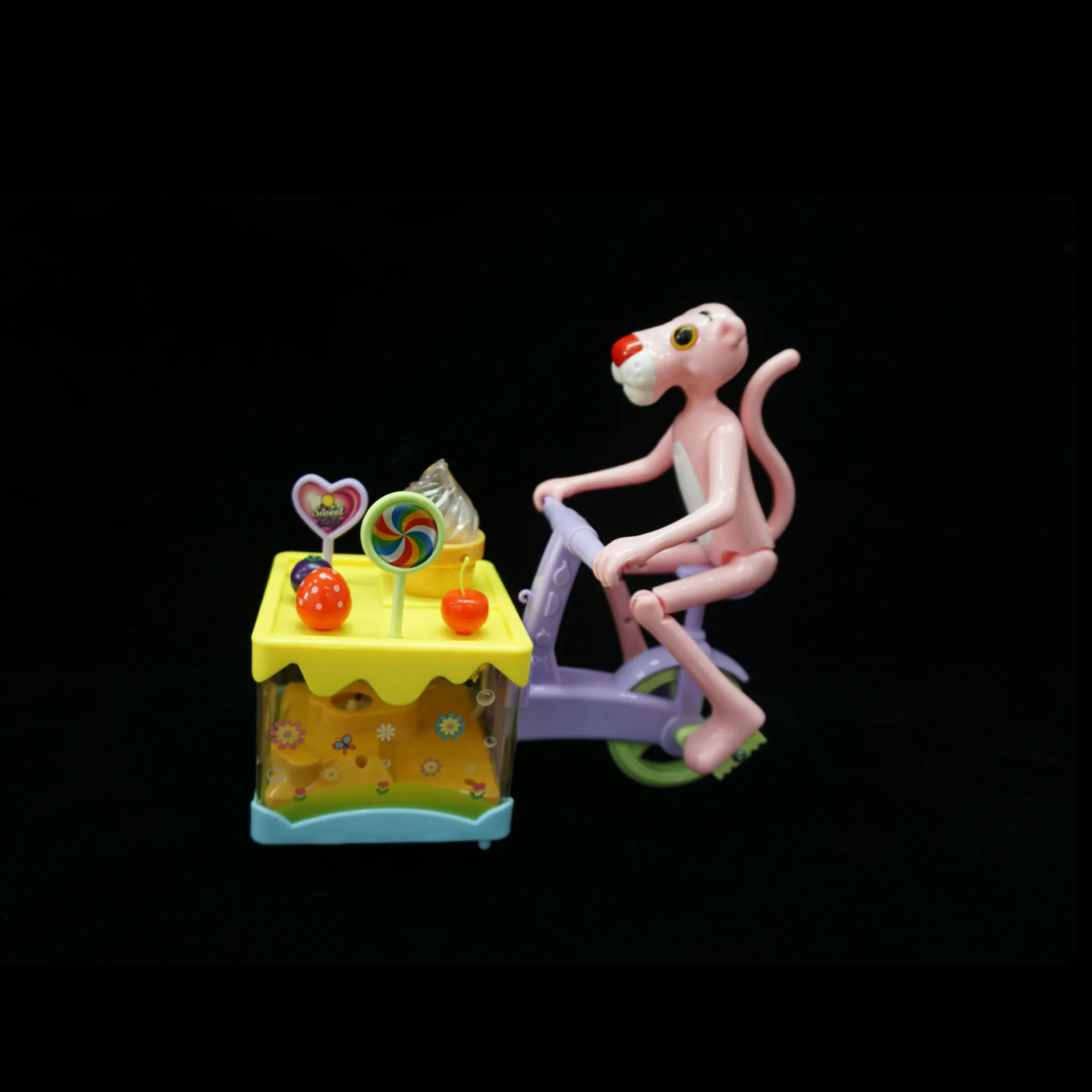 Новая электрическая Люминесцентная Розовая пантера мороженое автомобиль