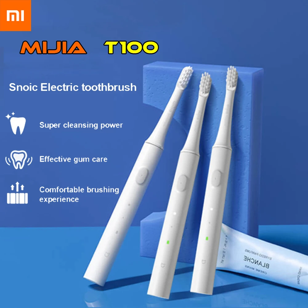 100% оригинальная звуковая электрическая зубная щетка Xiaomi Mijia T100