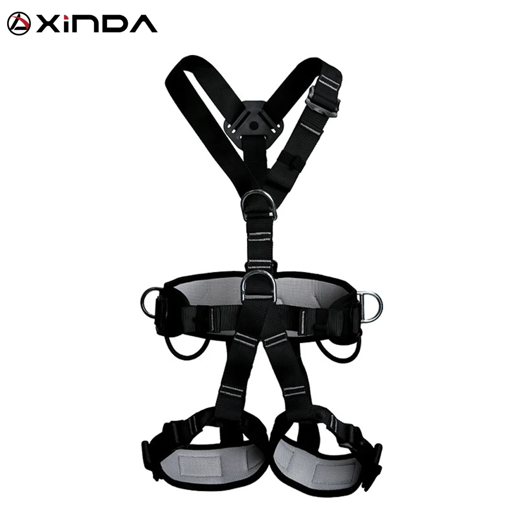 

XINDA Top Quality Professional Harnesses Rock Climbing High altitude protection Full Body Safety Belt Anti Fall Protective Gear