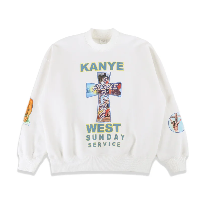

Fgss | Wei Yi Chao brand trend loose top coat super spring and autumn round neck T-shirt Buddhist men's wear