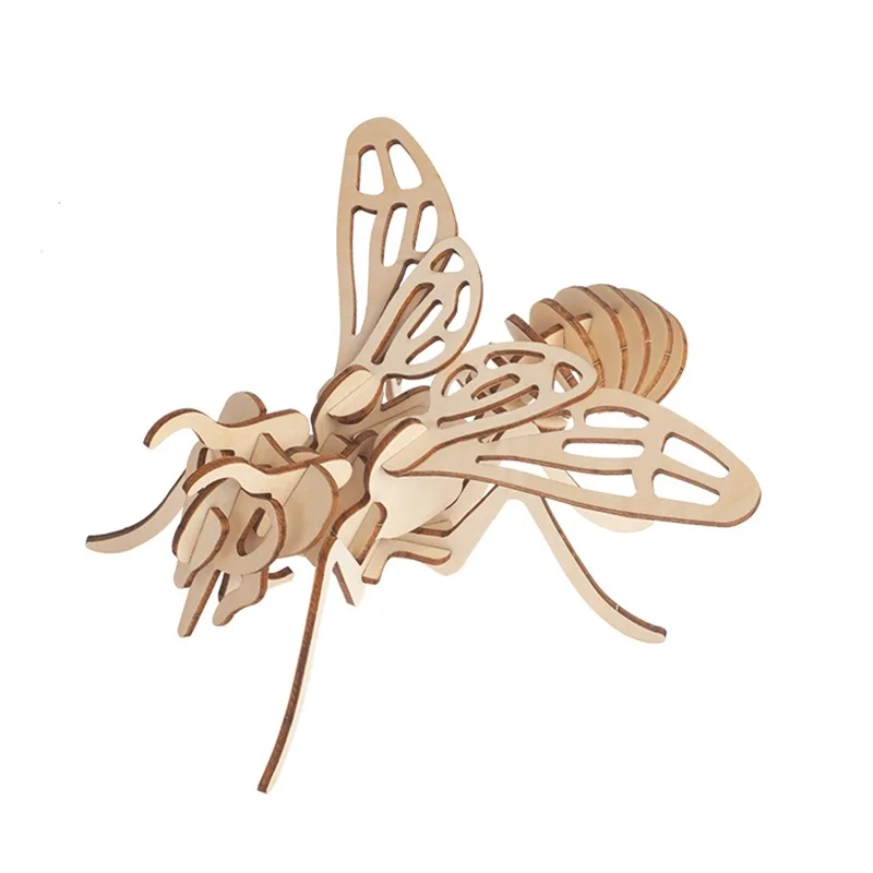 3D Деревянный трехмерный пазл детская интеллектуальная доска-Головоломка сделай