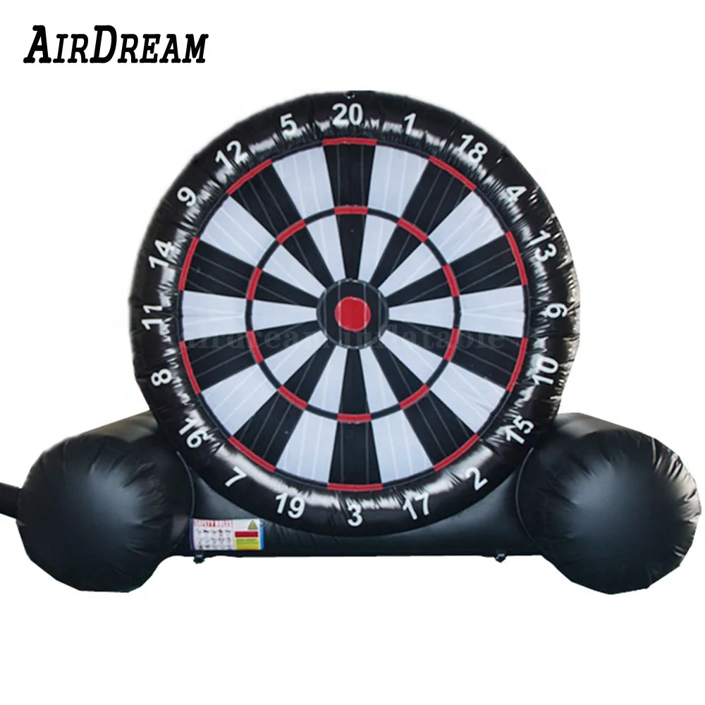 

High quality Customize size color inflatable footdarts darts soccer darts board game for sale