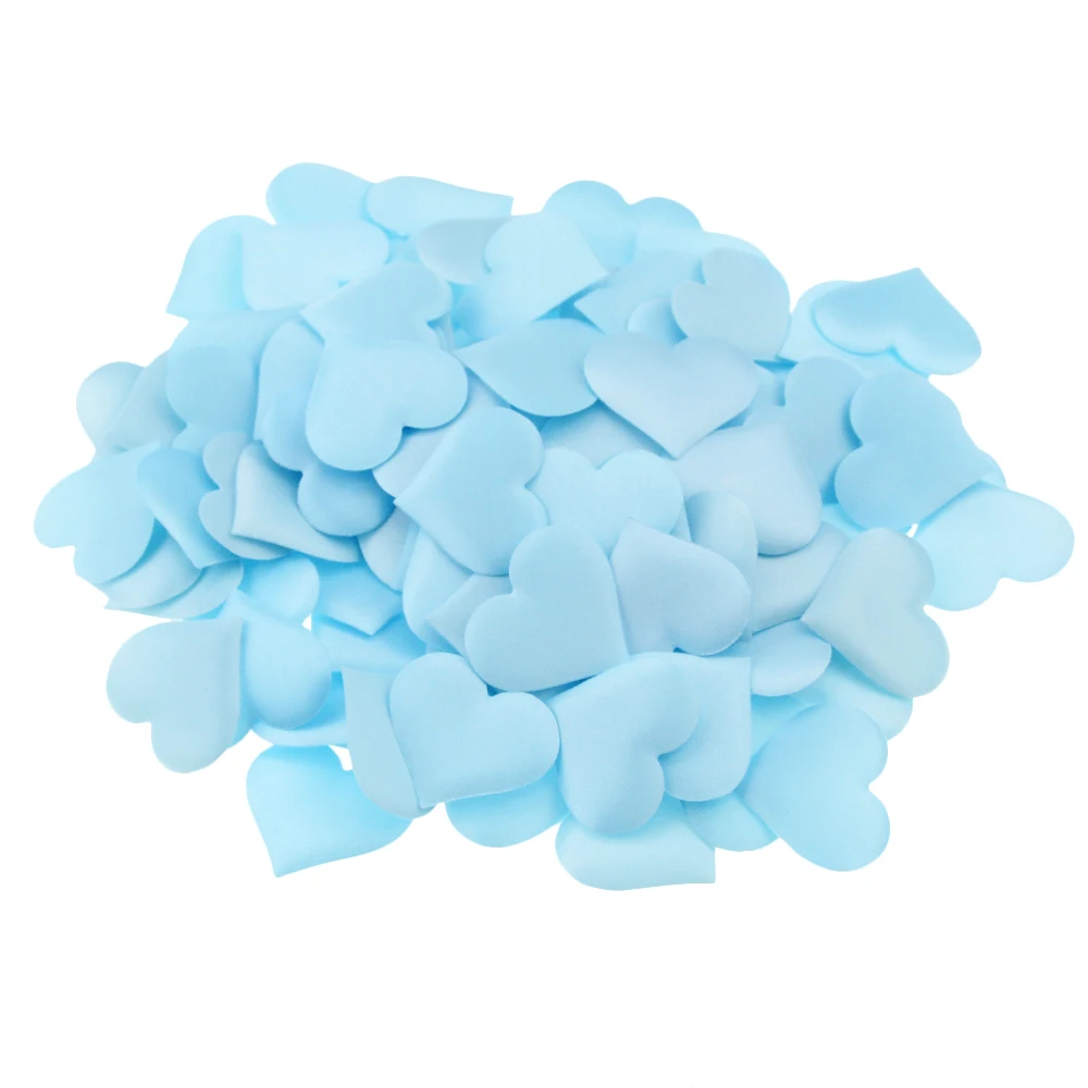 Романтическая губчатая атласная ткань 100 шт. 35 мм искусственная Свадебная