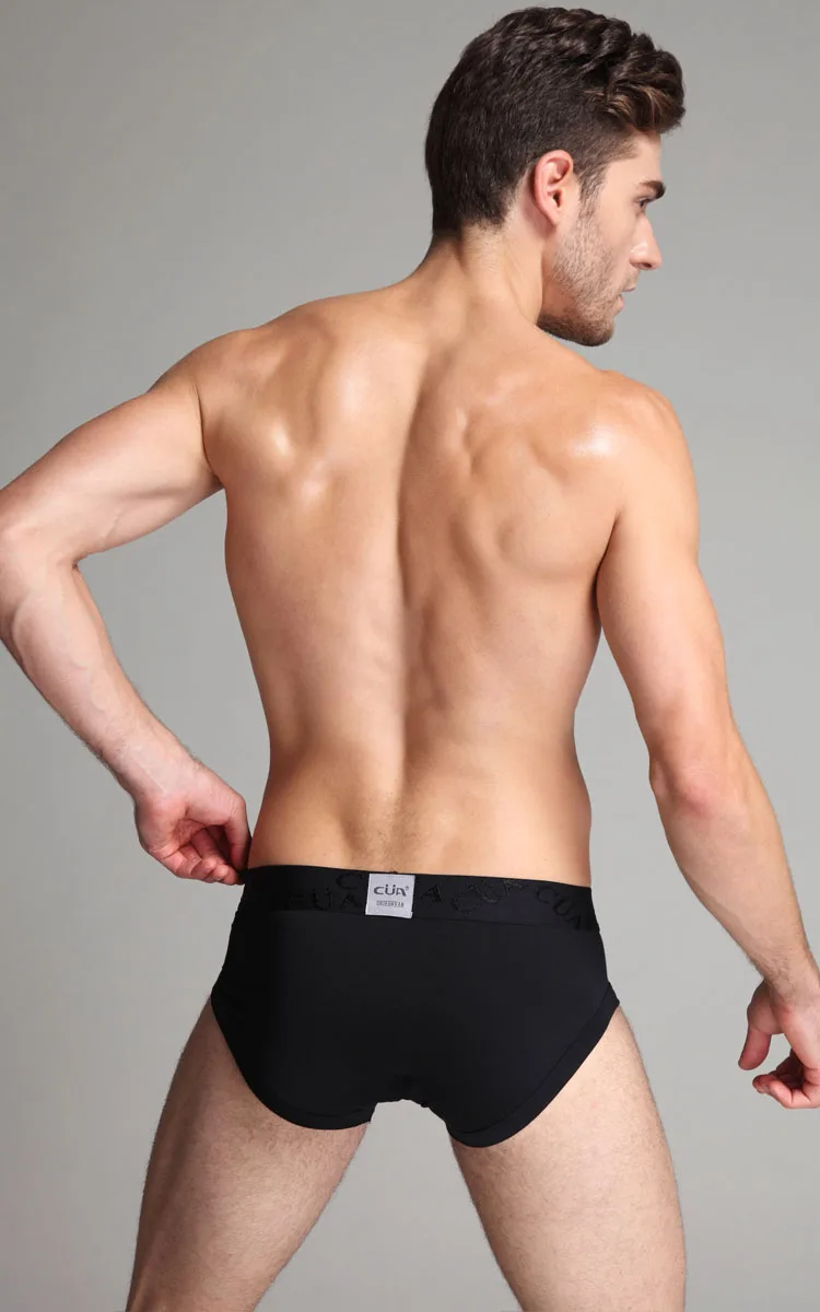 

4pcs Plain Blank Men Briefs Underwear Sexy Modal Stretchy Men's Panties Underpant Elastic Quality Slips Mens Underwear AMU153001