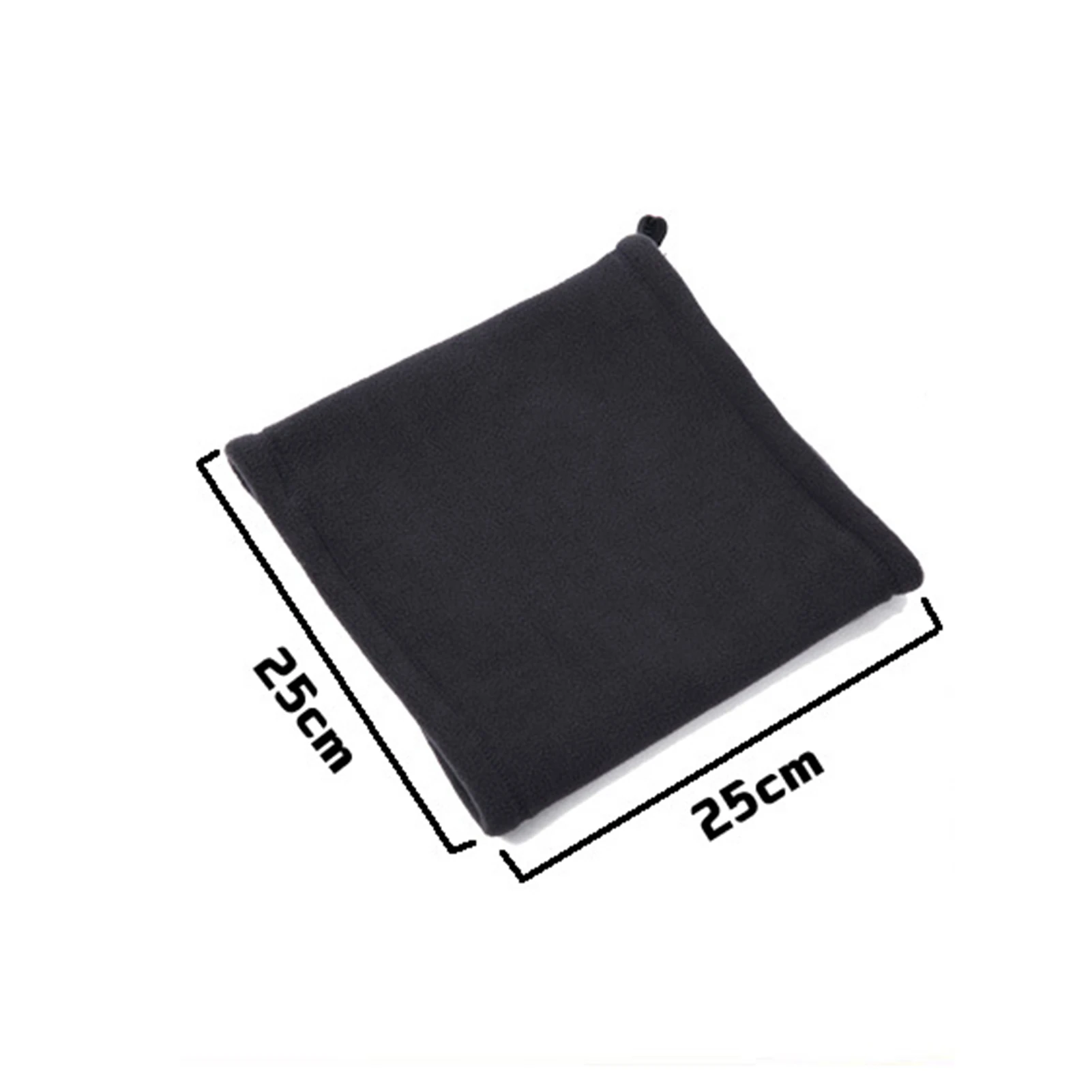 Шарф-хомут Женский мужской зимний однотонный вязаный шерстяной | Спорт и