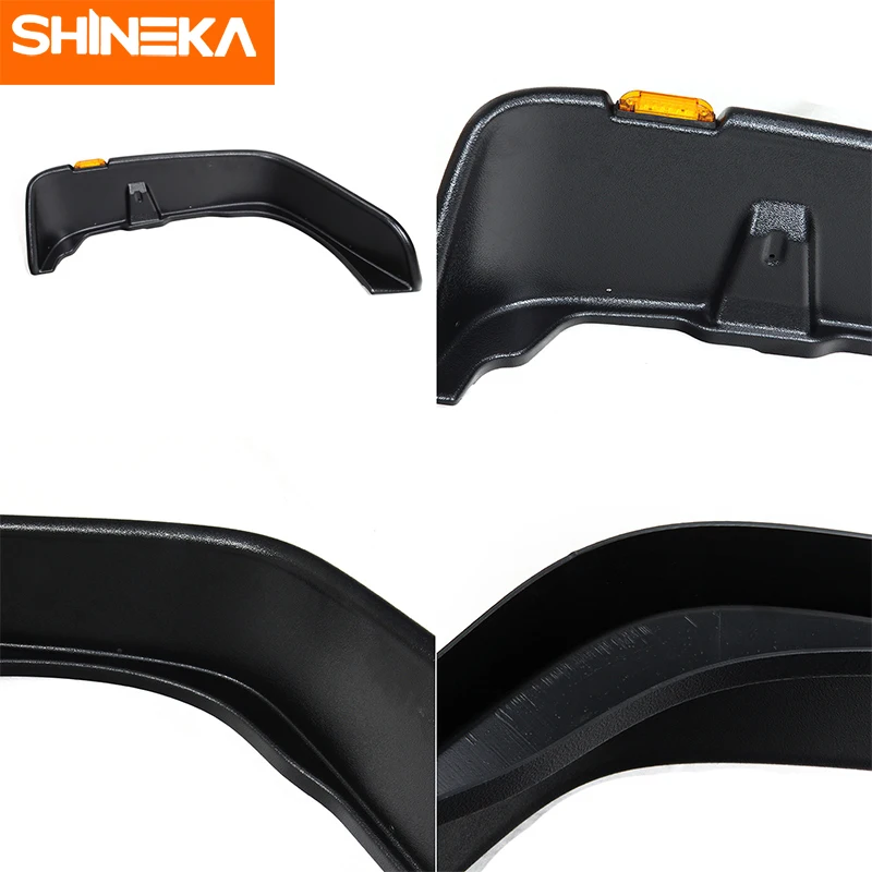 Брызговики SHINEKA для Jeep Wrangler JK 2007- колеса для бровей, брызговики, внедорожные аксессуары для Jeep Wrangler JK