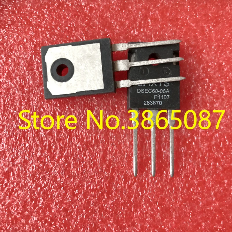 DSEC60 06A 06 DSEK60 TO 247 кремниевый выпрямитель с быстрым восстановлением 20 шт./лот