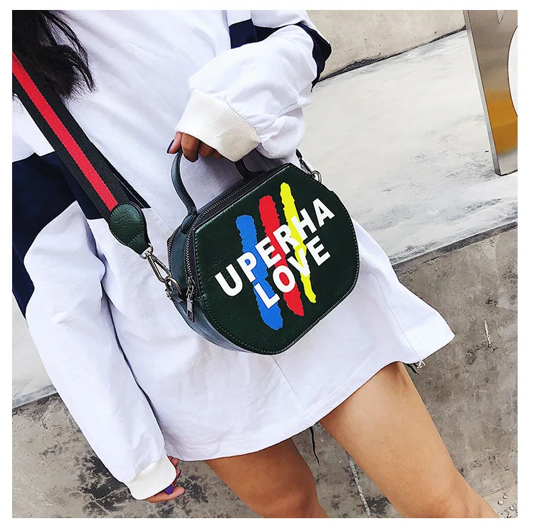 Корейская версия трехмерной шестиугольной небольшой квадратной сумки с