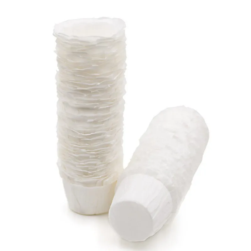 

Reusable Coffee Filter Plastic Make Coffee Accessories 200 PCS Disposable Filter Papers With Spoon Household Kitchen Supplies