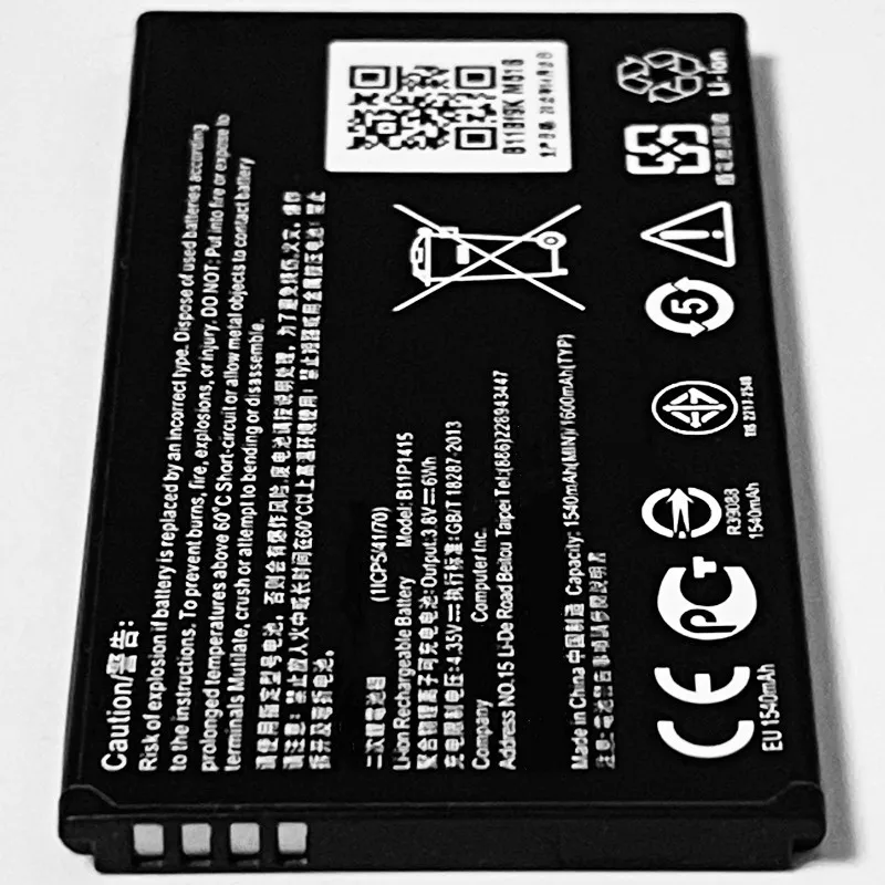 3 8 V 1600mAh B11P1415 для ZenFoneGo 4 5 &quotZC451TG Z00SD аккумулятор|battery for|3.8v batterybattery 3.8v |
